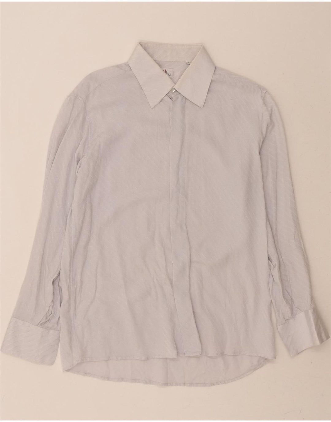 DANESI Mens Shirt Size 16 41 Large Blue Pinstripe Vintage Danesi and Second-Hand Danesi from Messina Hembry 