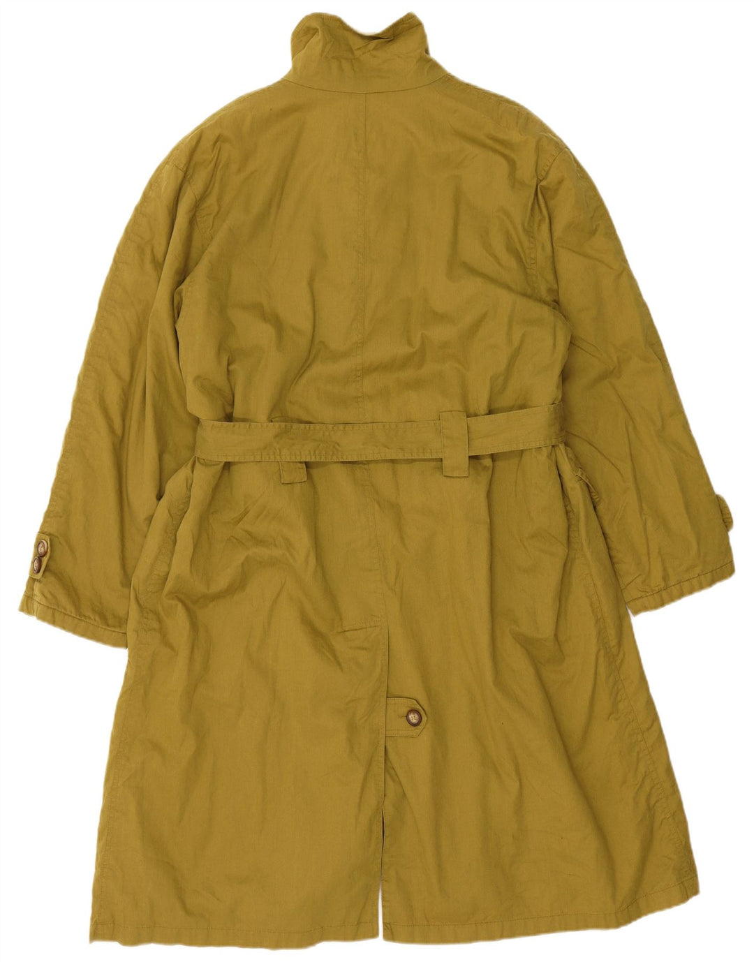 GB.PEDRINI Mens Trench Coat IT 46 Small Green
