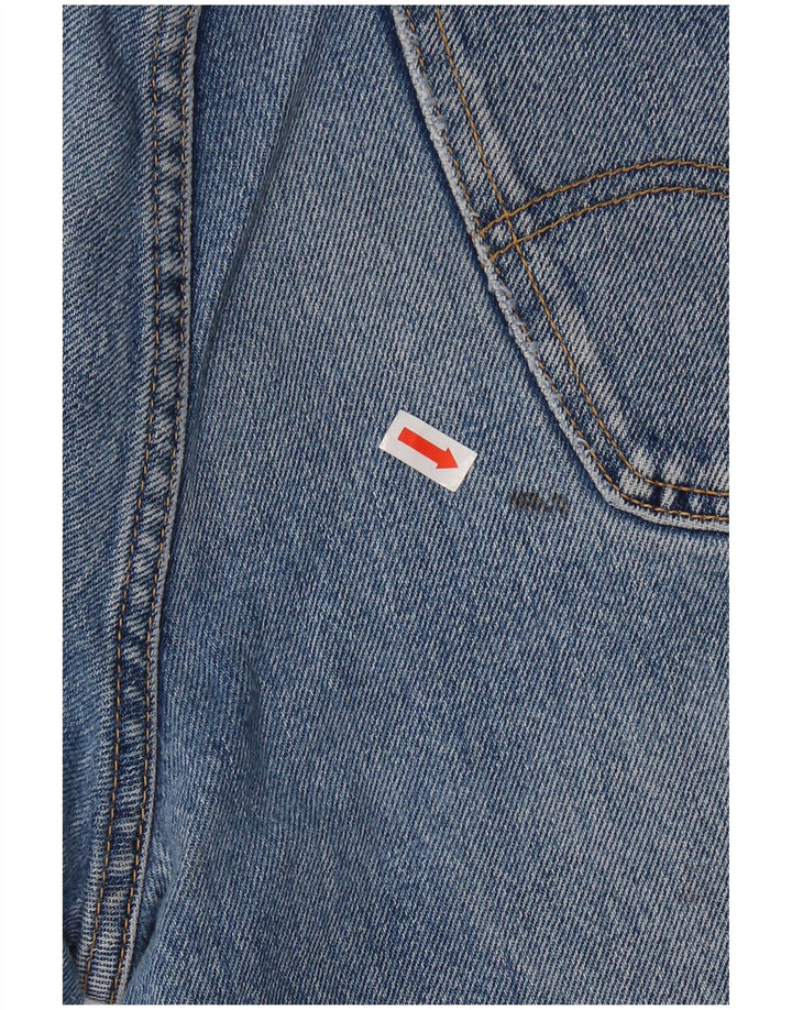 LEE Mens Brooklyn Straight Jeans W36 L30 Blue Cotton