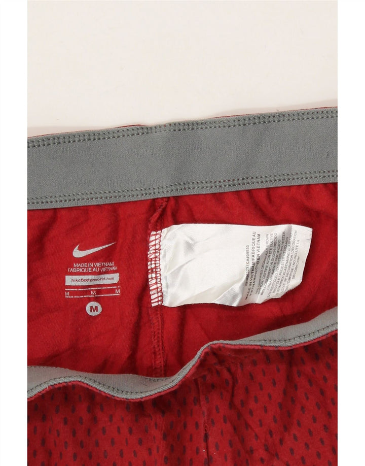 NIKE Womens Graphic Leggings UK 12 Medium  Red Spotted Cotton Vintage Nike and Second-Hand Nike from Messina Hembry 