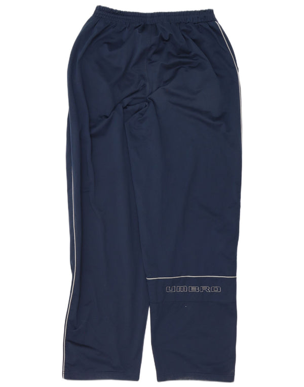 Umbro Mens Tracksuit Trousers XL  Navy Blue Polyester