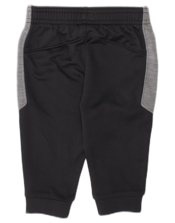 UNDER ARMOUR Baby Boys Tracksuit Trousers 3-6 Months  Black Colourblock