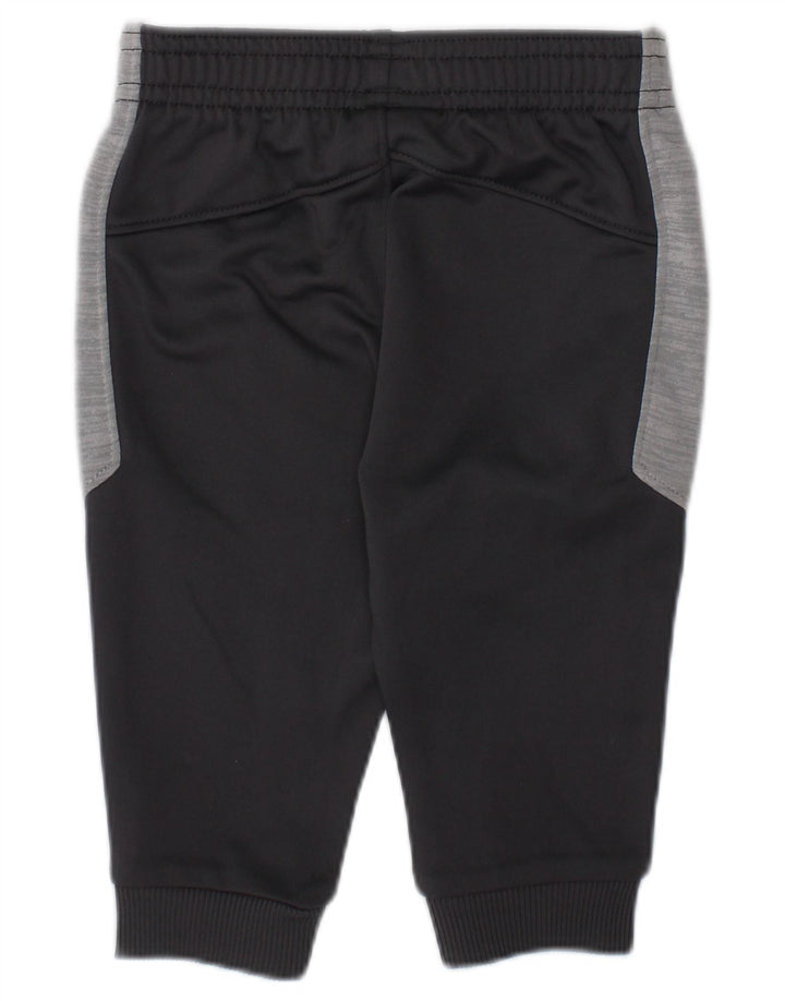 UNDER ARMOUR Baby Boys Tracksuit Trousers 3-6 Months  Black Colourblock