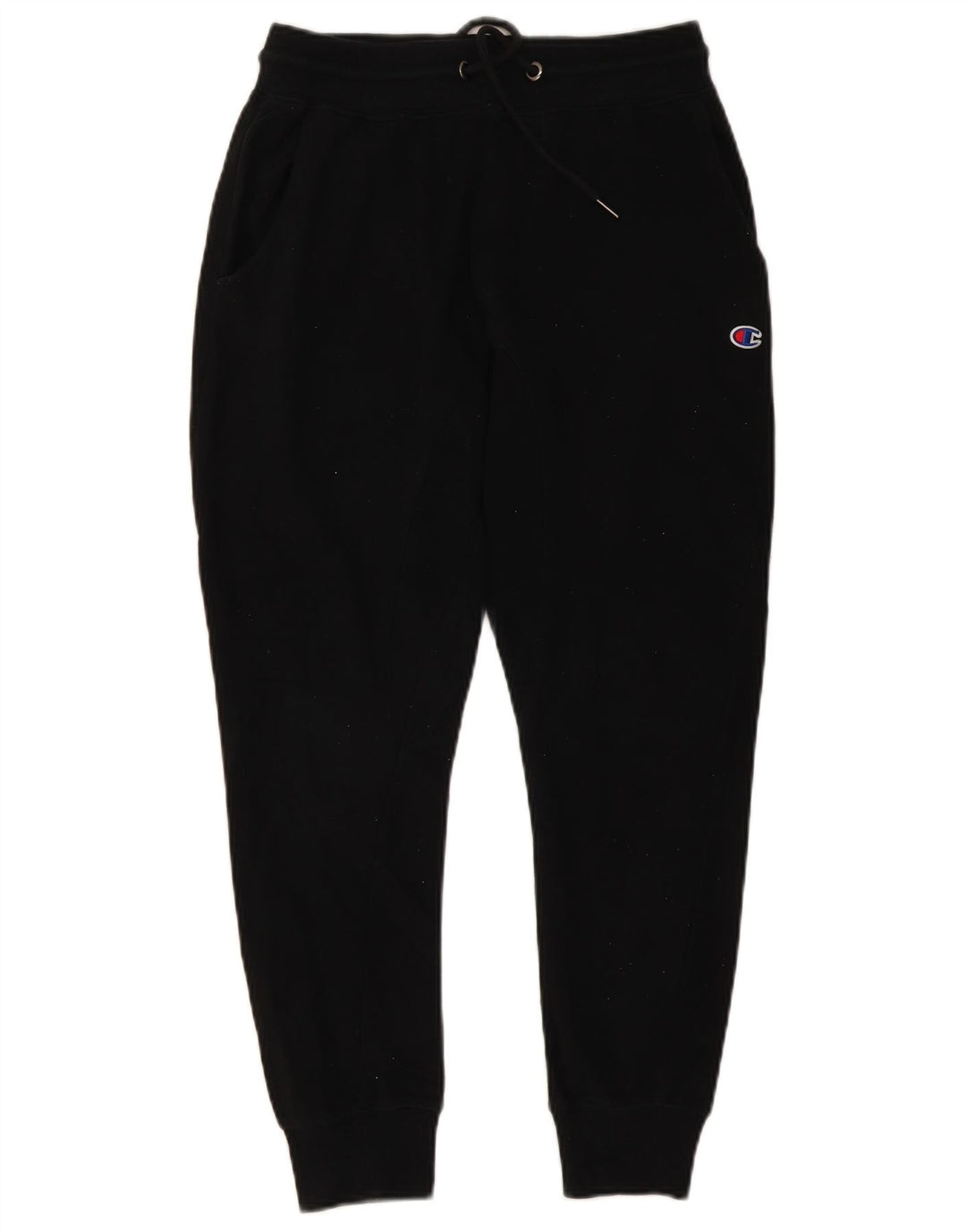CHAMPION Womens Tracksuit Trousers Joggers UK 12 Medium  Black Cotton