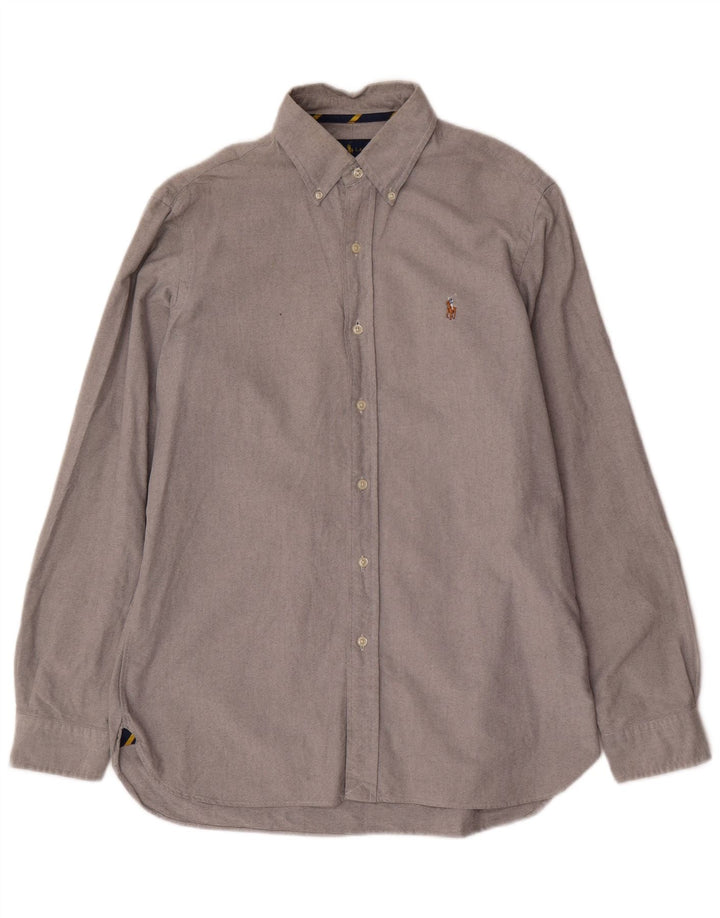 Ralph Lauren Mens Shirt Medium Grey Cotton