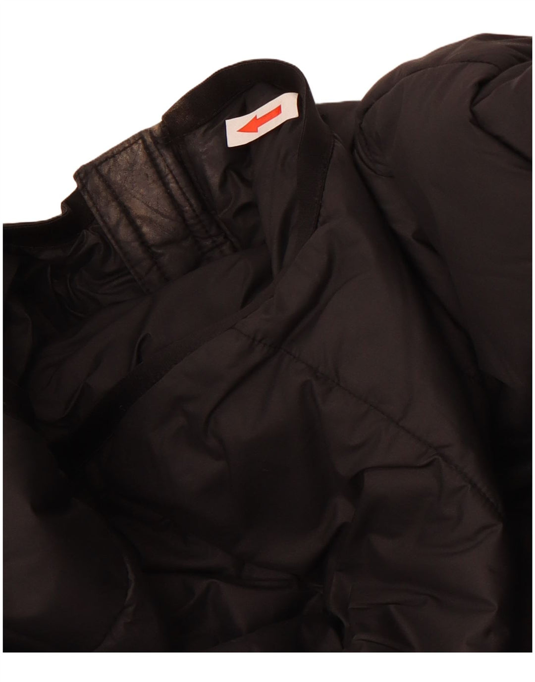 Adidas Womens Hooded Padded Jacket UK 12 Medium Black Polyester