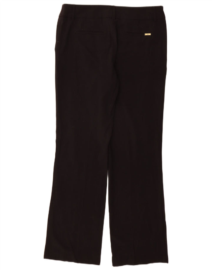 Calvin Klein Womens Bootcut Casual Trousers US 8 Medium W28 L32 Black