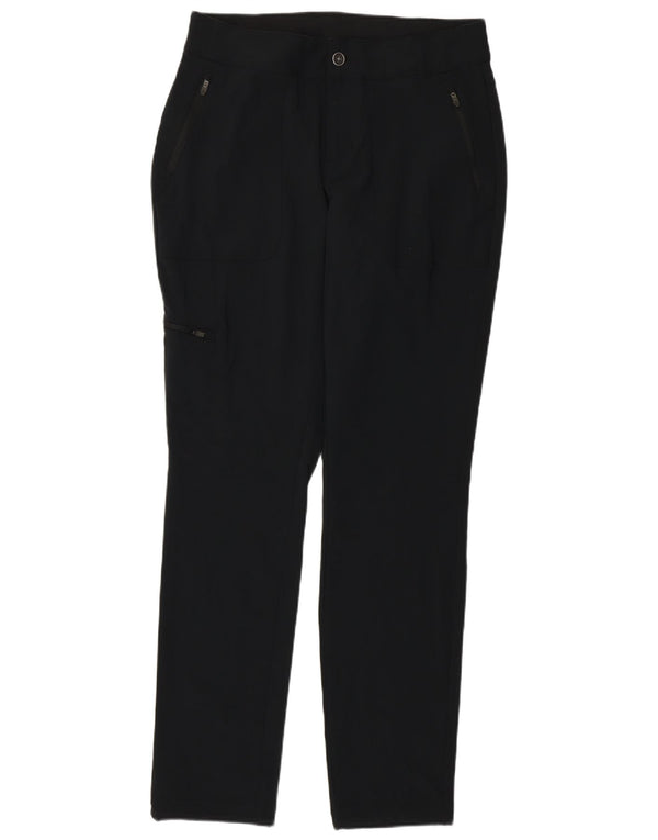 Columbia Womens Slim Cargo Trousers US 10 Large W30 L31 Black Polyester