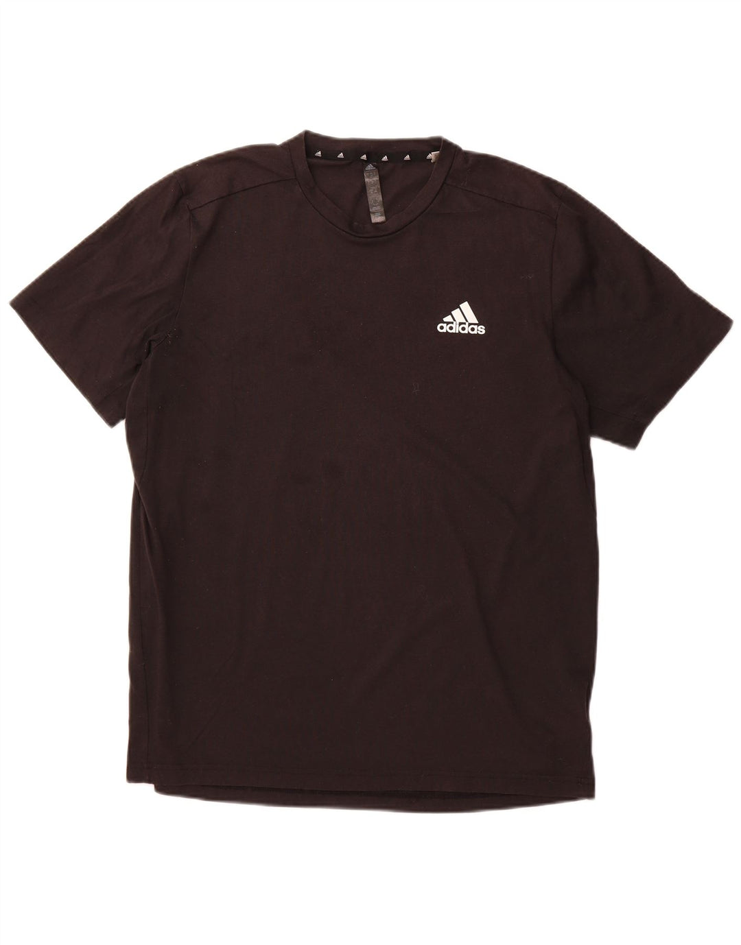 ADIDAS Mens Aeroready T-Shirt Top Large Black Polyester
