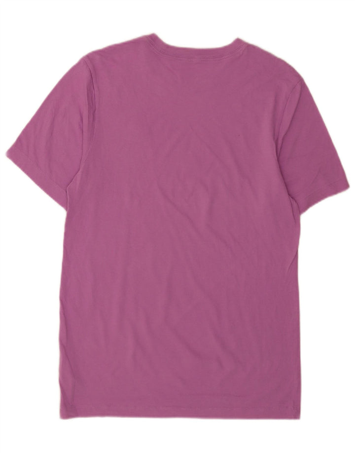 Nike Mens T-Shirt Top Small Purple Cotton