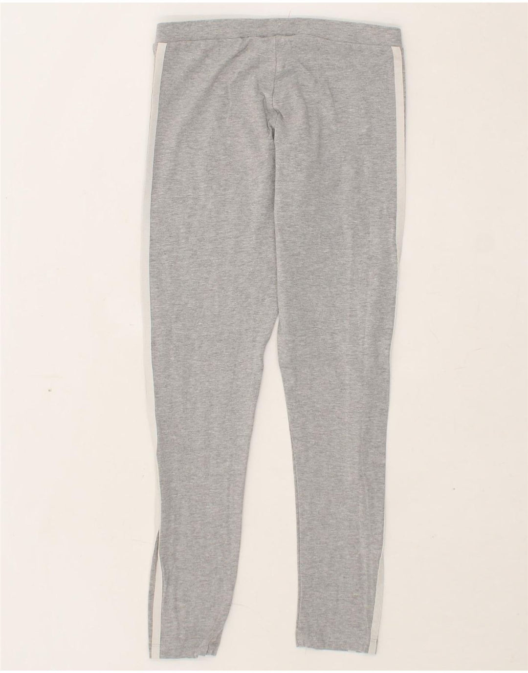 ADIDAS Womens Leggings UK 10 Small Grey Cotton Vintage Adidas and Second-Hand Adidas from Messina Hembry 