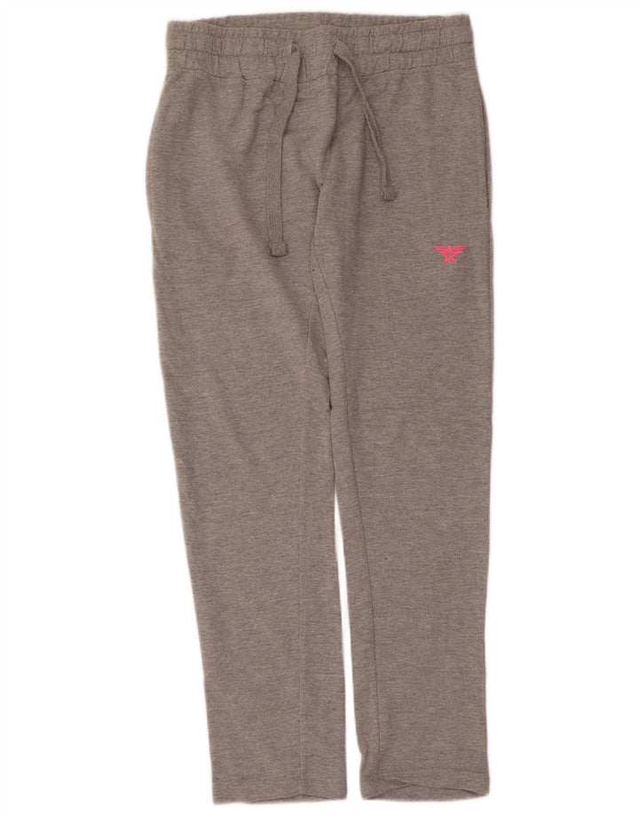 Avirex Womens Tracksuit Trousers UK 14 Medium  Grey Flecked Polyester