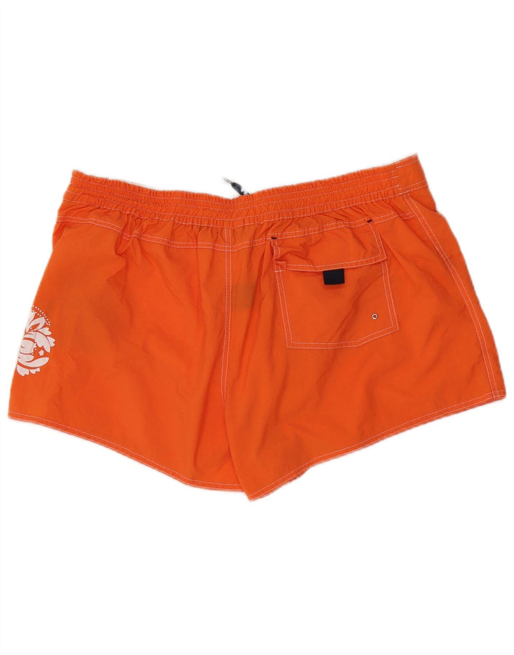 Fila Mens Graphic Swimming Shorts XL  Orange Floral Polyester