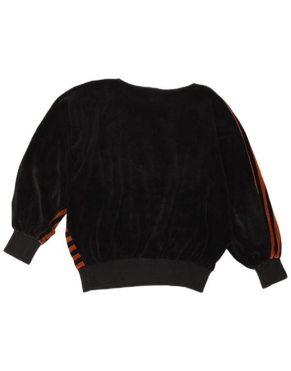 LA MAISON BLU Womens Boat Neck Jumper Sweater UK 14 Medium Brown Striped