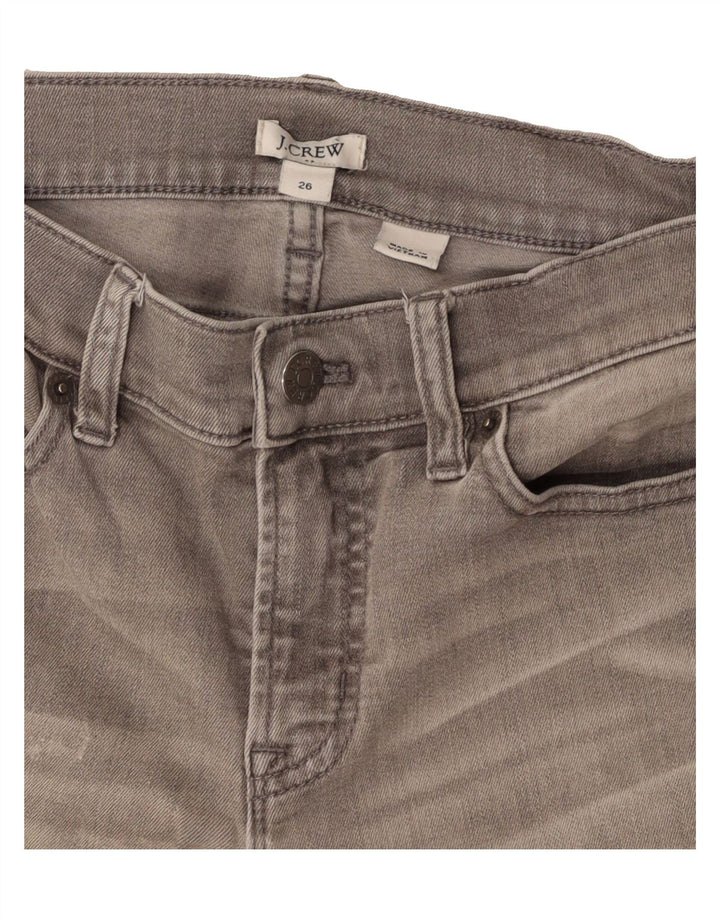 J. CREW Womens Skinny Jeans W26 L30 Grey Vintage J. Crew and Second-Hand J. Crew from Messina Hembry 