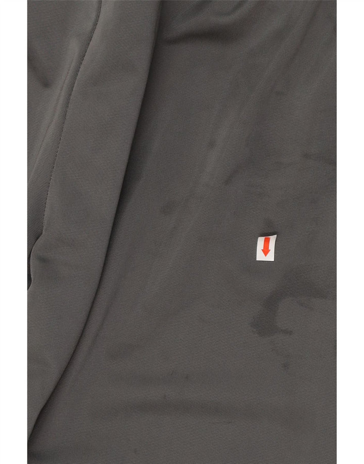 PUMA Womens Tracksuit Trousers Joggers UK 12 Medium Grey Colourblock