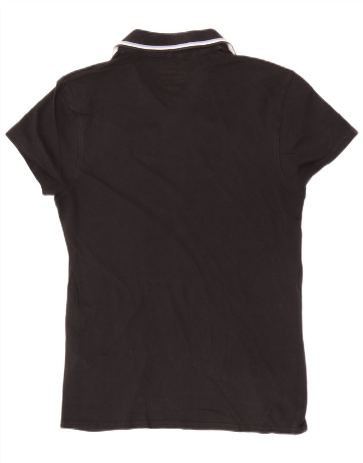 Calvin Klein Jeans Mens Polo Shirt Medium Black Cotton