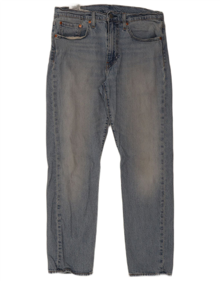 Levi's Mens 502 Straight Jeans W32 L30 Blue Cotton