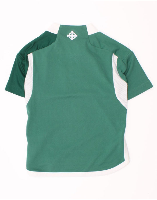 Adidas Boys Northern Ireland Schools T-Shirt Top 3-4 Years Green