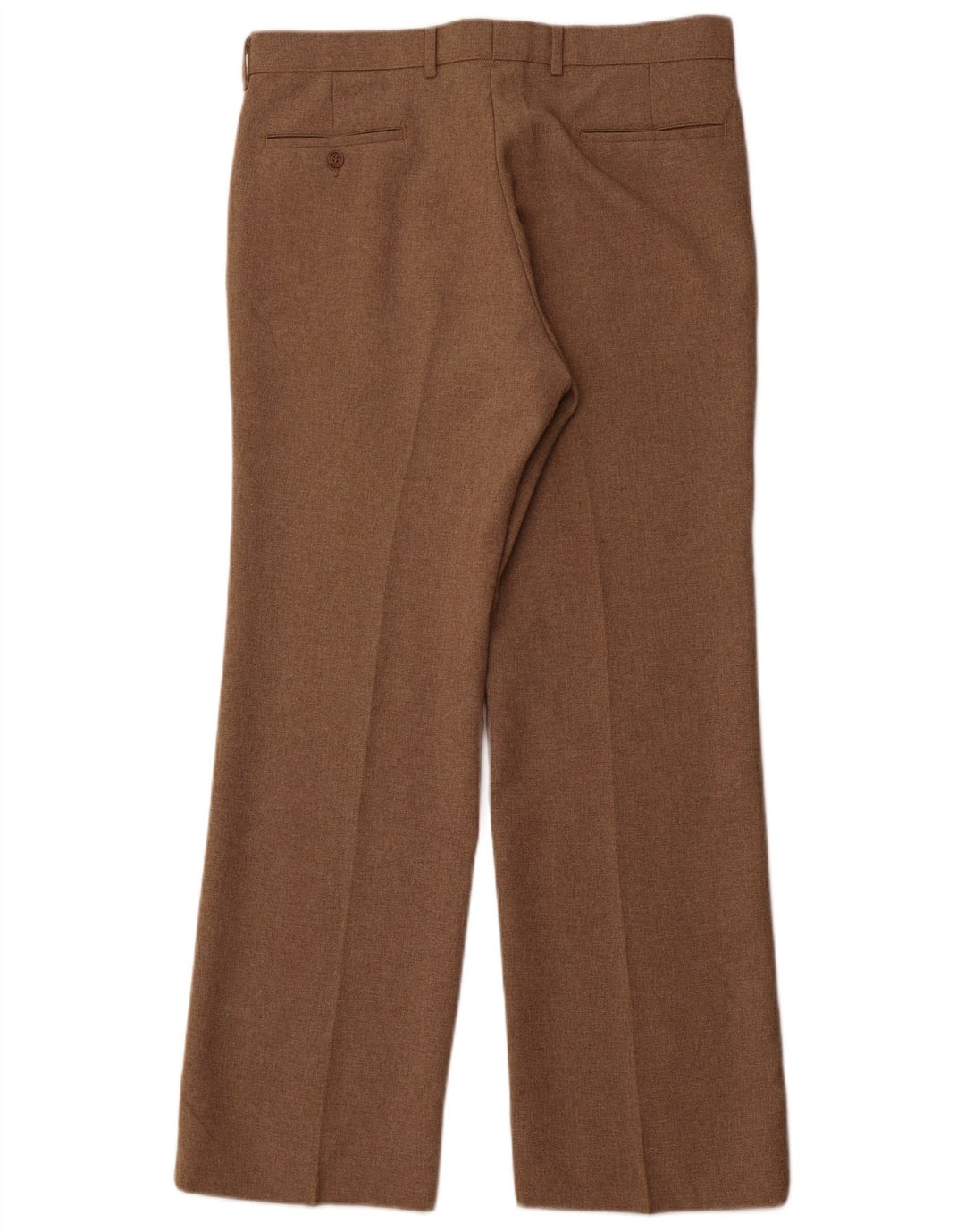 LEVI'S Mens Action Slacks Straight Suit Trousers W36 L31 Brown