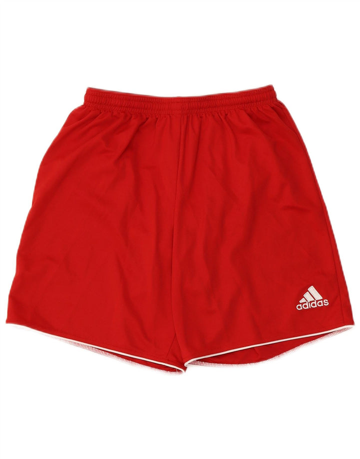 ADIDAS Mens Sport Shorts Medium  Red Polyester