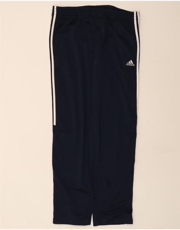 ADIDAS Mens Tracksuit Trousers XL  Navy Blue Polyester