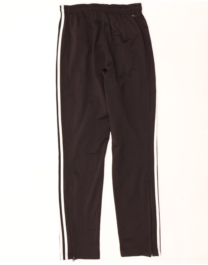 Adidas Mens Tracksuit Trousers Small Black Polyester