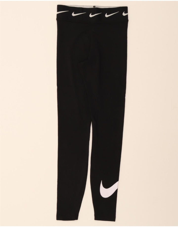 NIKE Womens Leggings UK 6 XS  Black Vintage Nike and Second-Hand Nike from Messina Hembry 