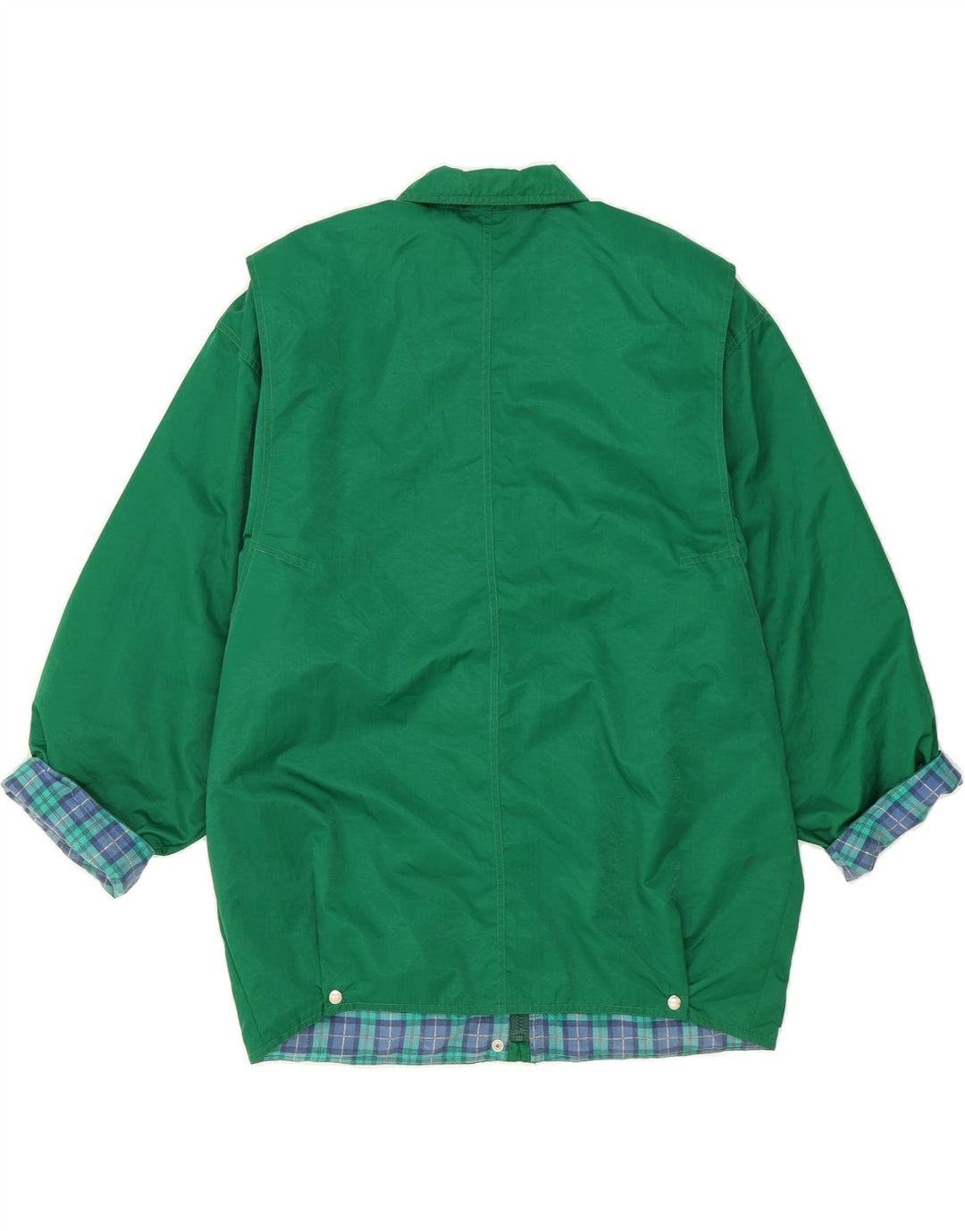 PENNY BLACK Womens Oversized Windbreaker Jacket UK 14 Large Green Vintage Penny Black and Second-Hand Penny Black from Messina Hembry 