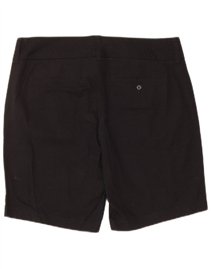 J. CREW Womens Frankie Chino Shorts US 8 Medium W34  Black Cotton