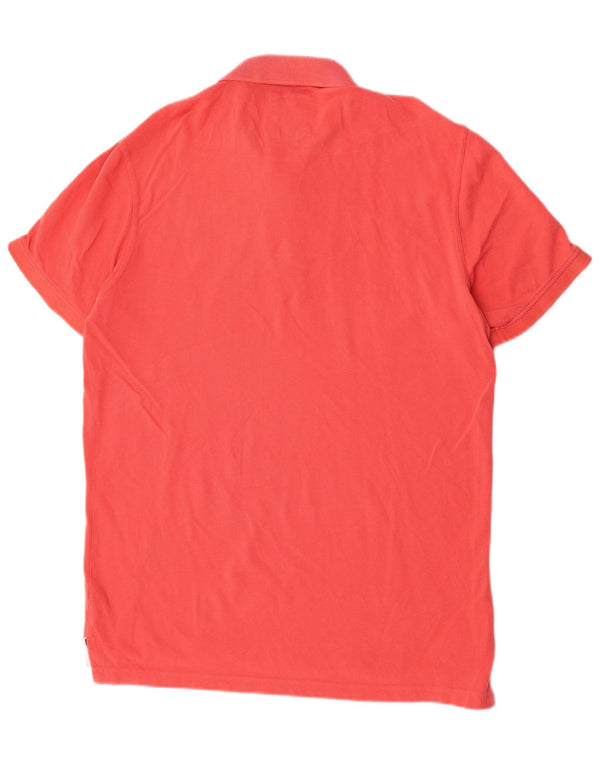 Crew Clothing Mens Polo Shirt XL Pink Cotton