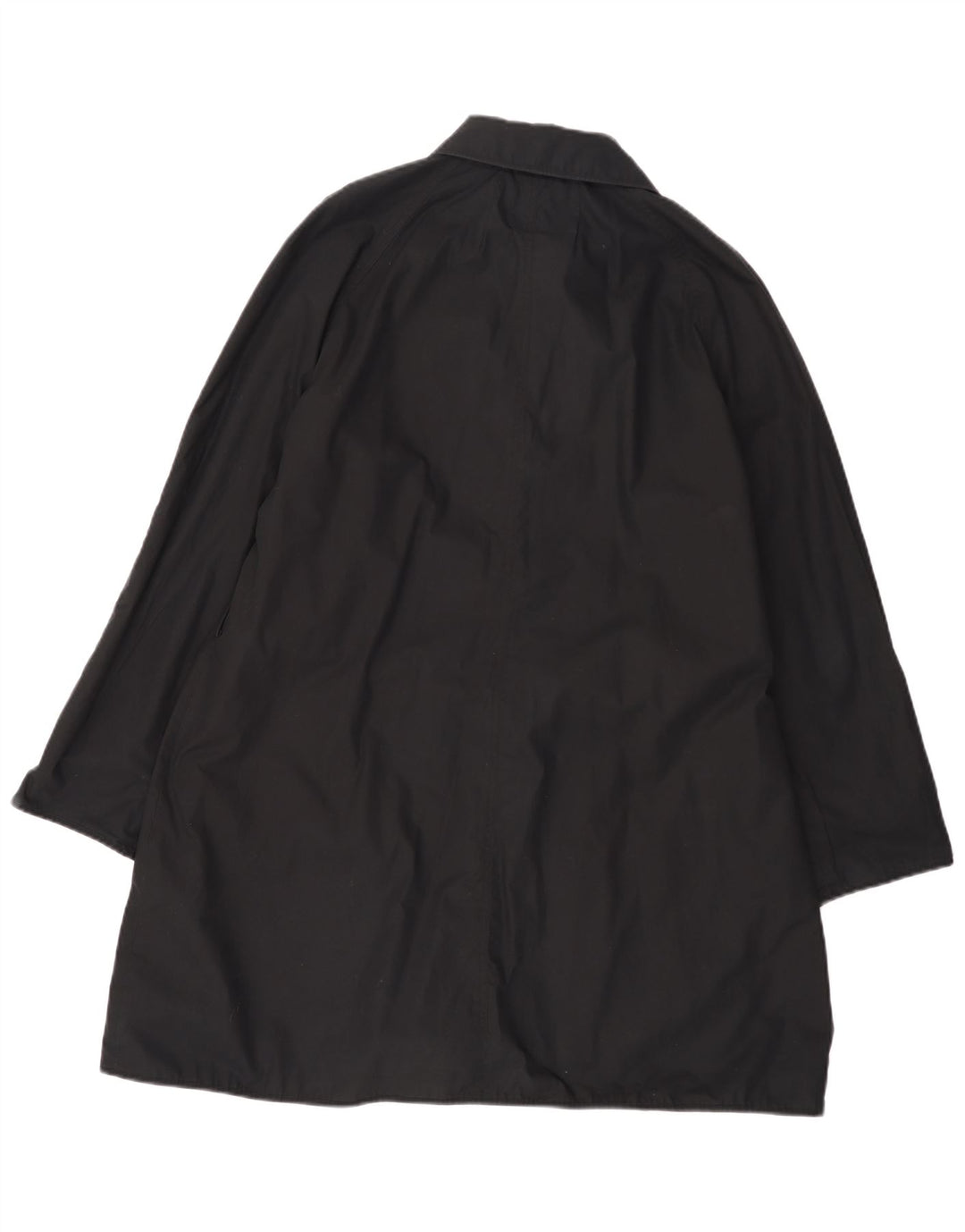 HOBBS Womens Abstract Pattern Reversible Overcoat UK 16 Large  Black