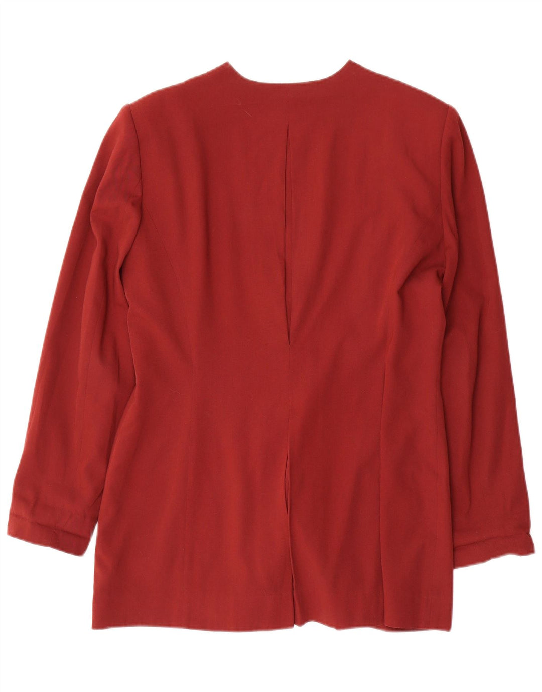 CARTOON Womens 7 button Blazer Jacket IT 42 Medium Red Viscose