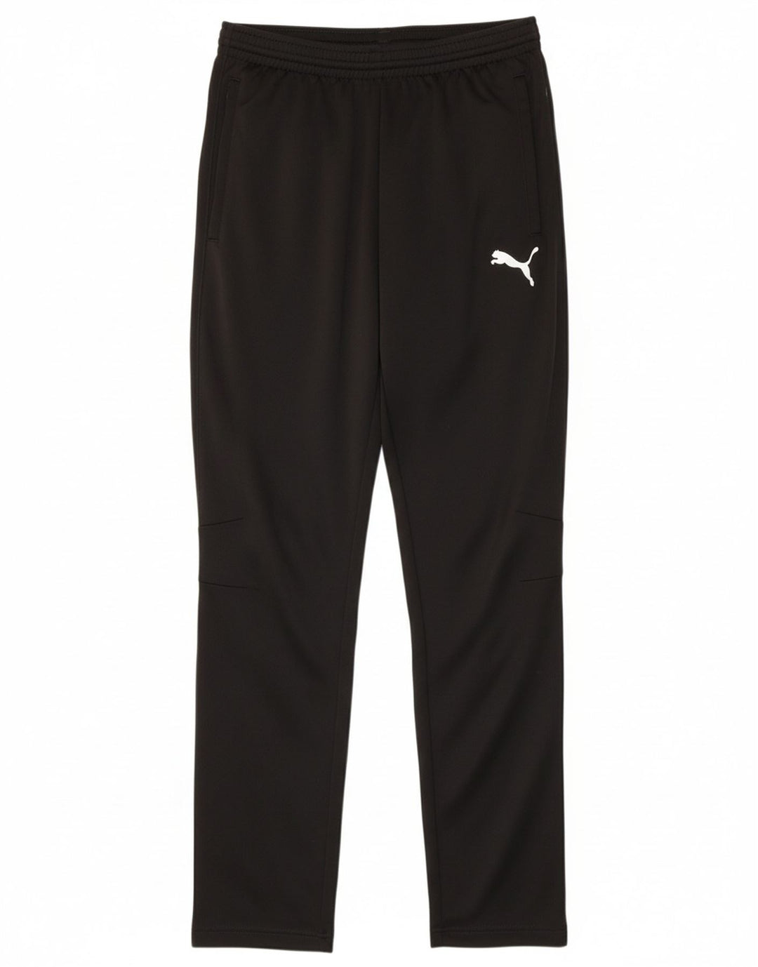 PUMA Boys Tracksuit Trousers 15-16 Years 2XL Black Polyester Vintage Puma and Second-Hand Puma from Messina Hembry 