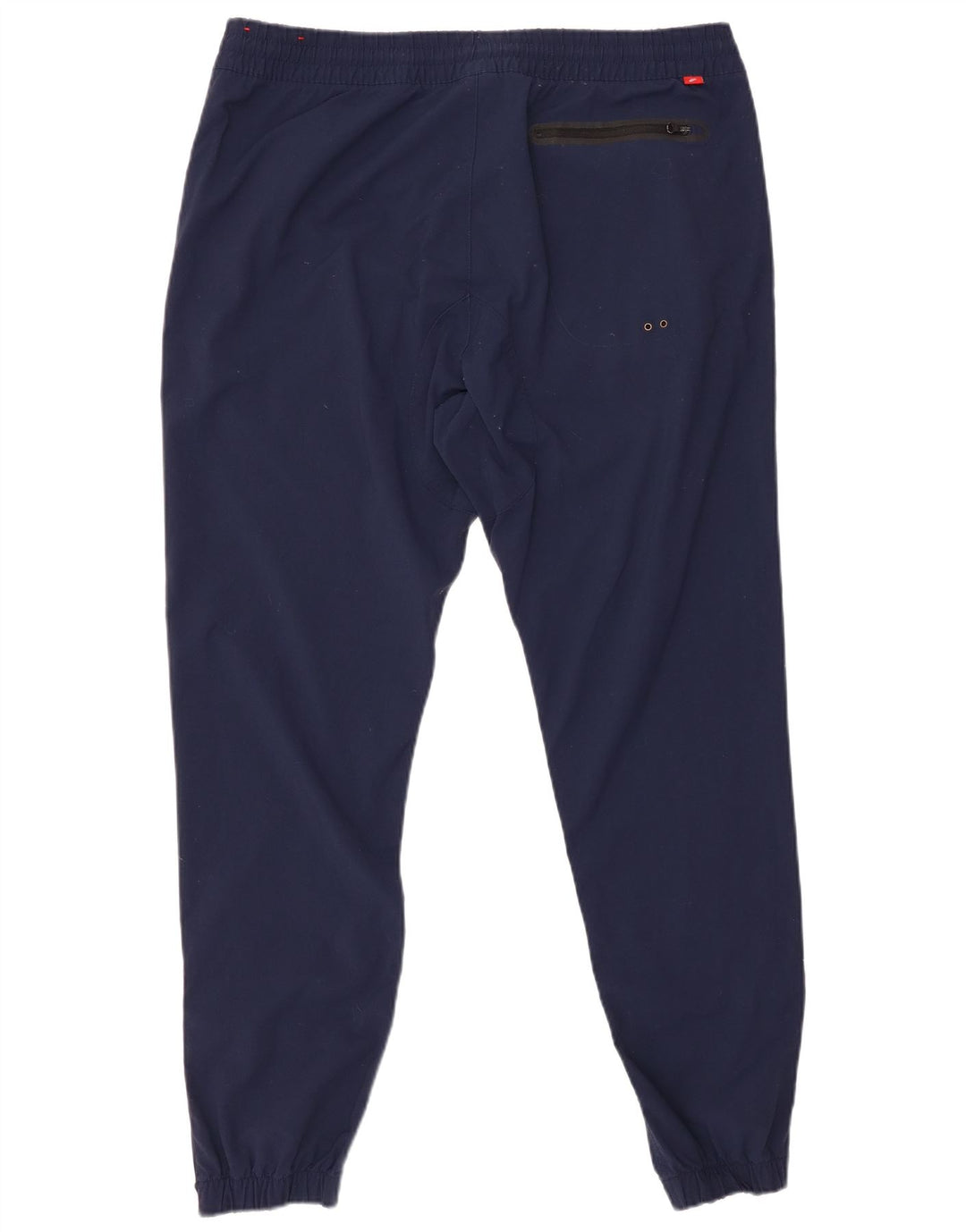 NIKE Mens Tracksuit Trousers Joggers Large  Navy Blue Nylon