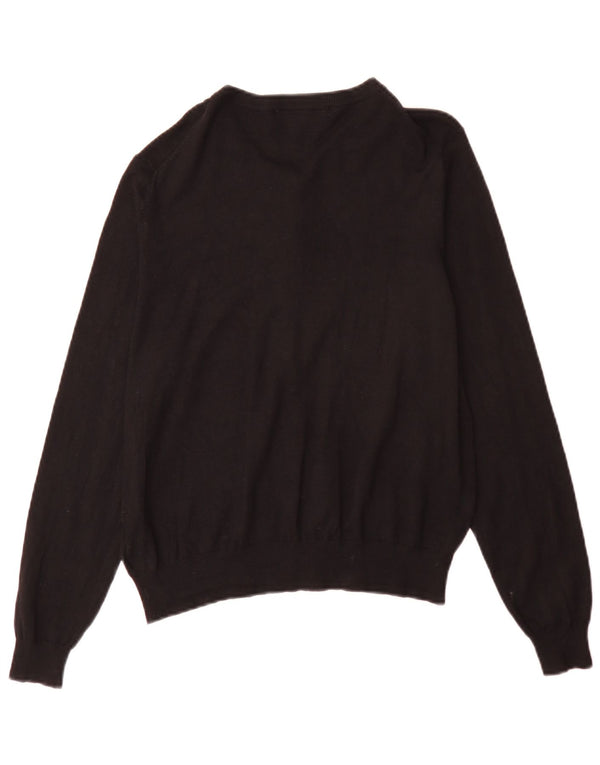 Marks & Spencer Womens Cardigan Sweater UK 18 XL Black Viscose
