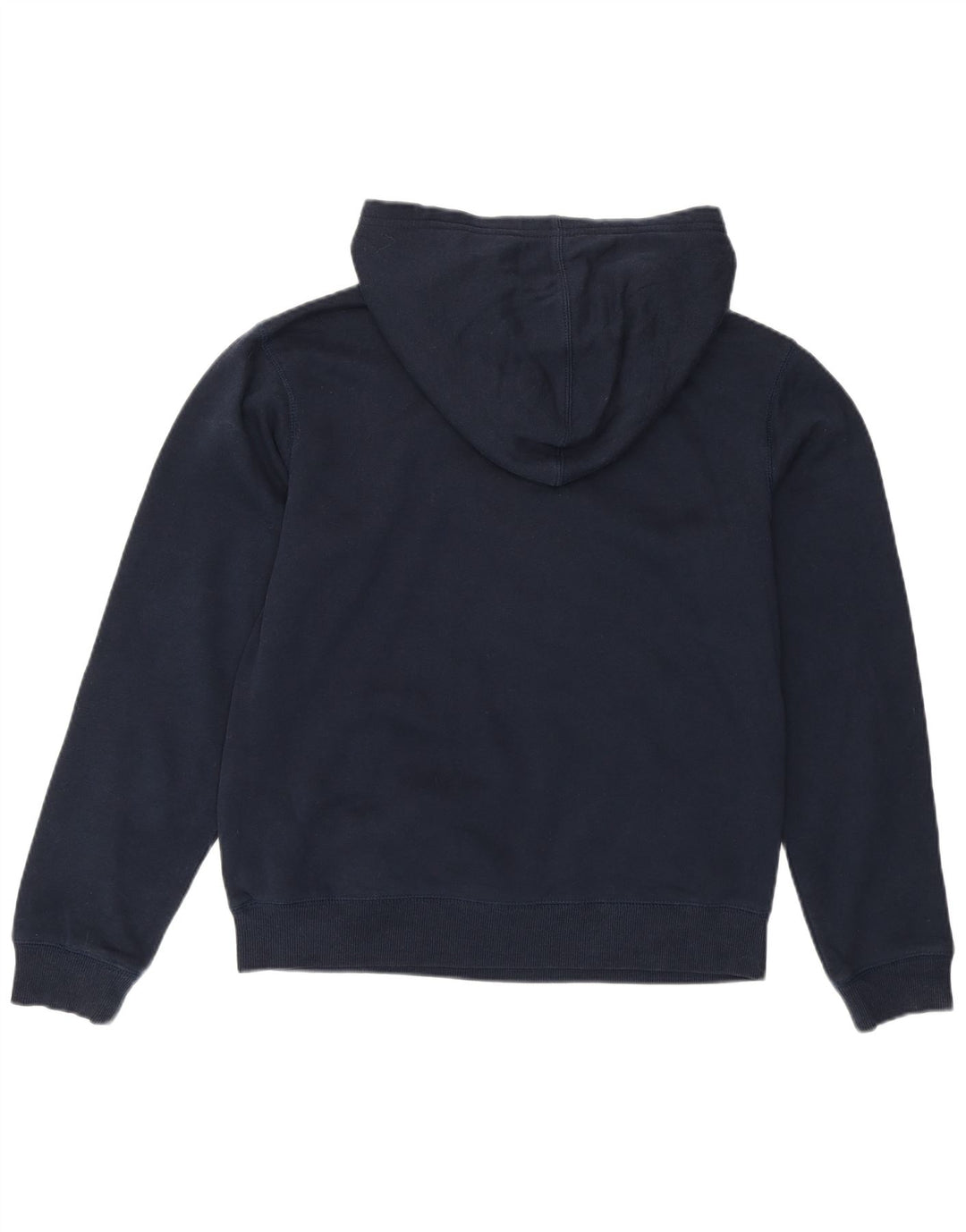 CHAMPION Womens Graphic Hoodie Jumper UK 18 XL Navy Blue Cotton