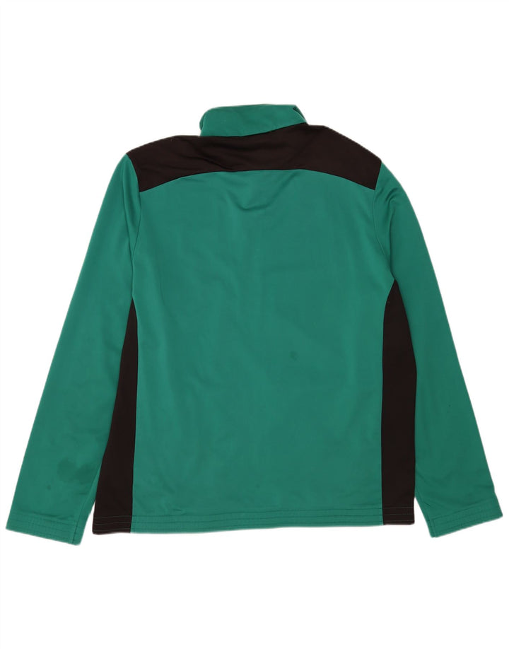 Puma Mens Tracksuit Top Jacket XL Green Colourblock