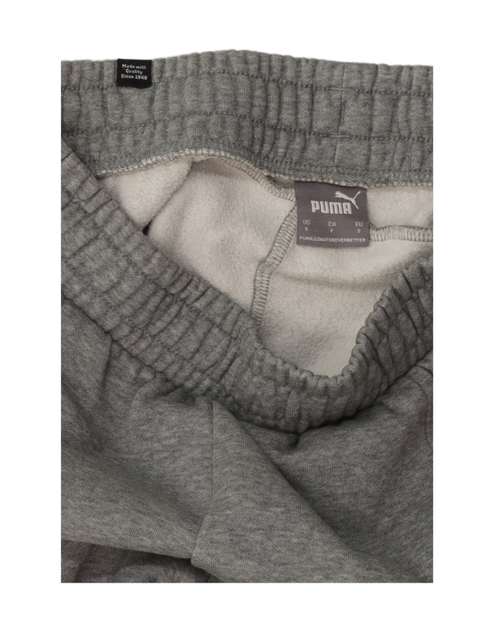 PUMA Mens Tracksuit Trousers Joggers Small  Grey