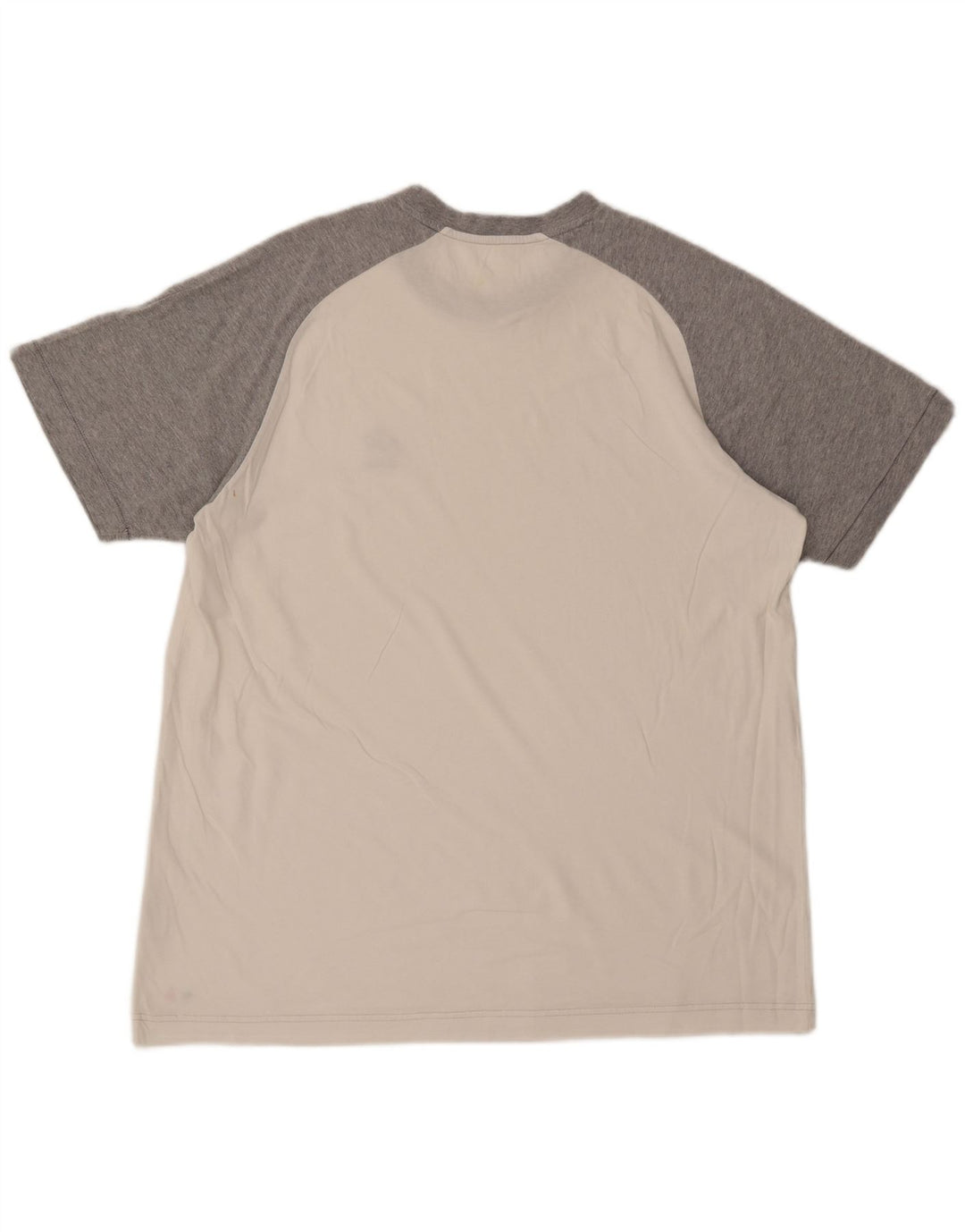 LOTTO Mens T-Shirt Top UK 46/46 3XL White Colourblock Cotton