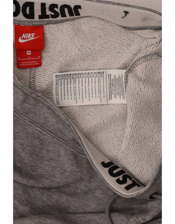 Nike Mens Tracksuit Trousers Joggers Medium Grey Cotton