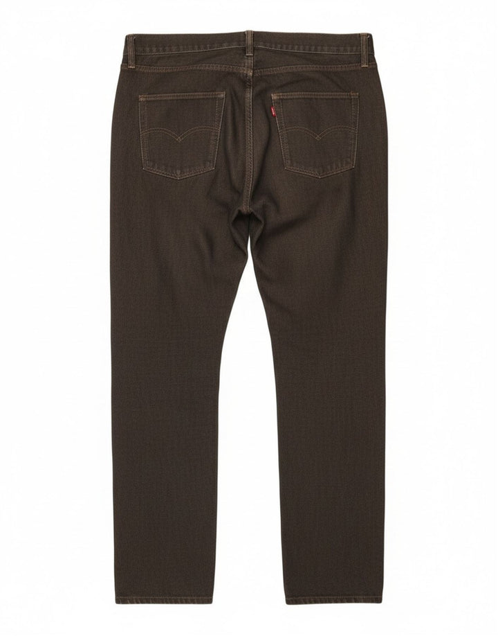 Levi's Mens 504 Straight Jeans W36 L34 Grey