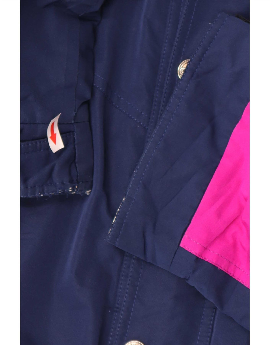 Cassin Mens Hooded Windbreaker Jacket IT 50 Large Navy Blue