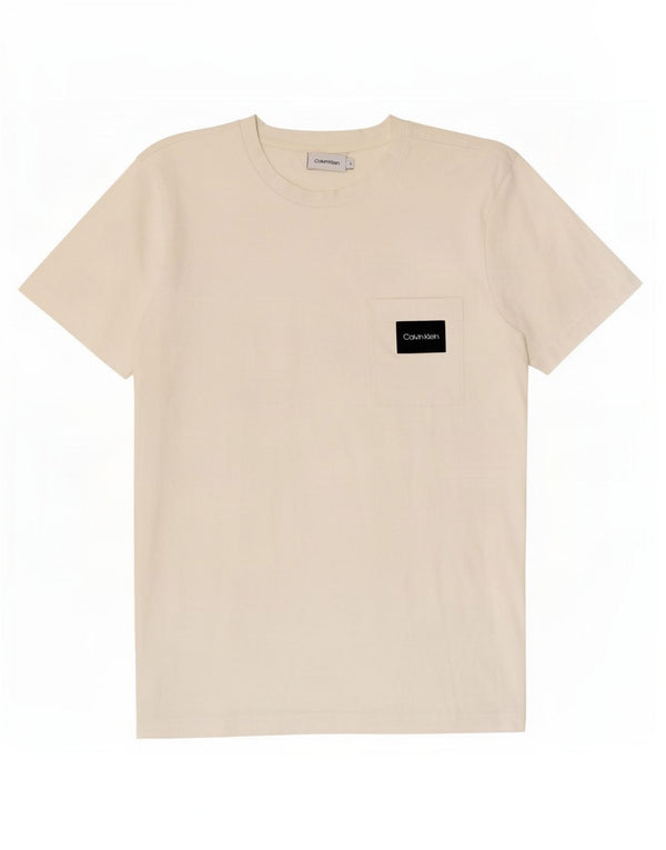 Calvin Klein Mens T-Shirt Top Small White