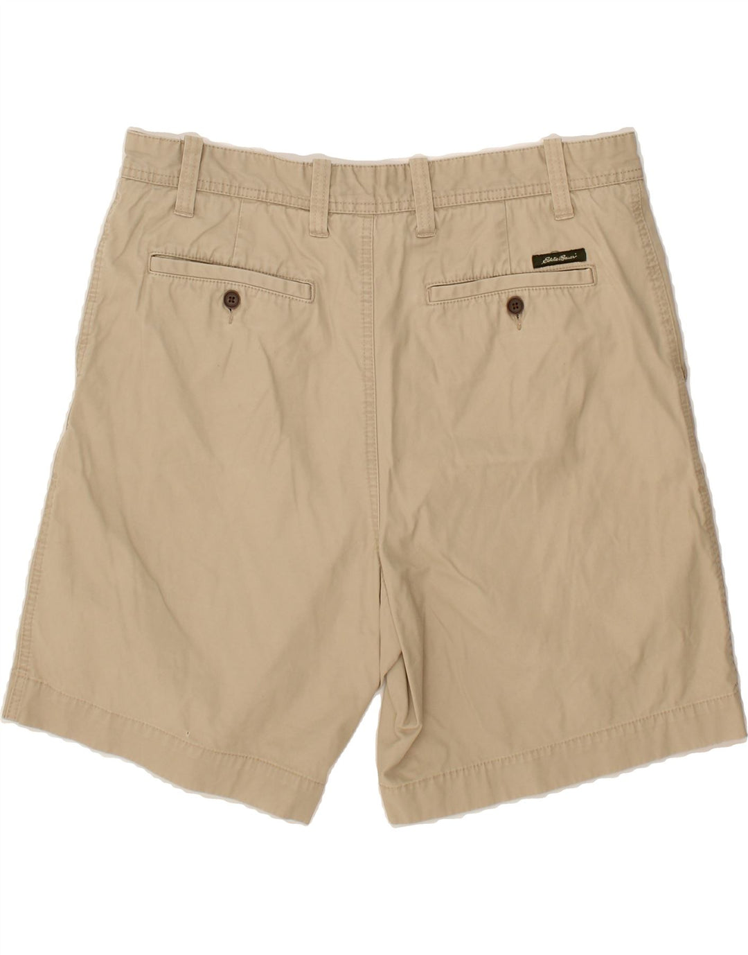 EDDIE BAUER Mens Chino Shorts W36 Large Beige Cotton Vintage Eddie Bauer and Second-Hand Eddie Bauer from Messina Hembry 