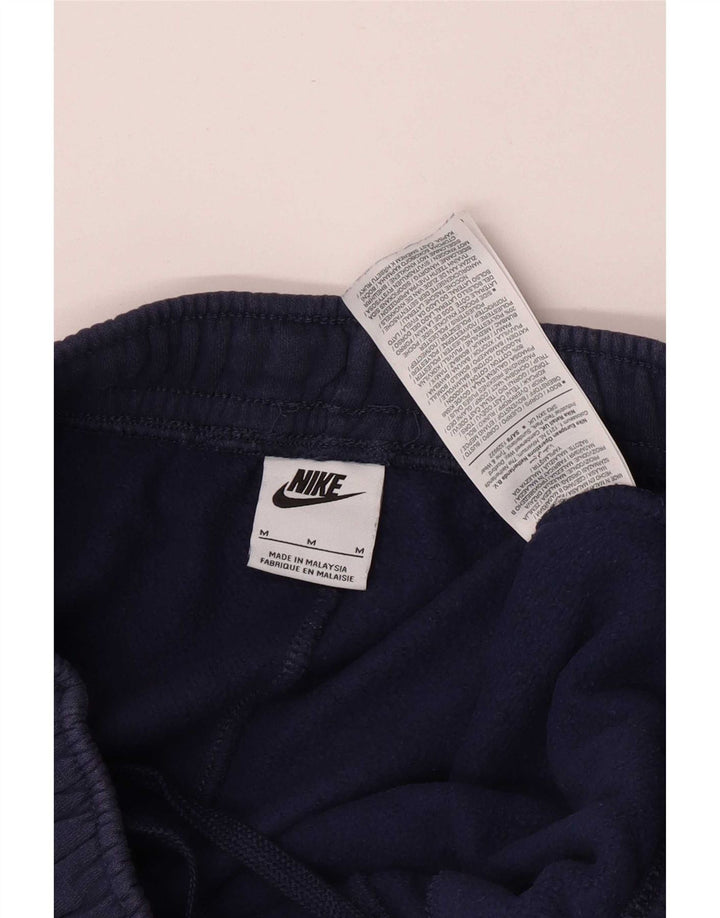 Nike Mens Cargo Tracksuit Trousers Joggers Medium Navy Blue Cotton