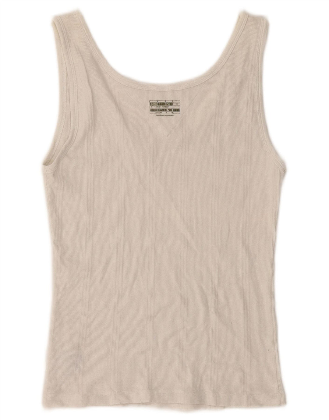 TOMMY HILFIGER Womens Vest Top UK 18 XL White Cotton