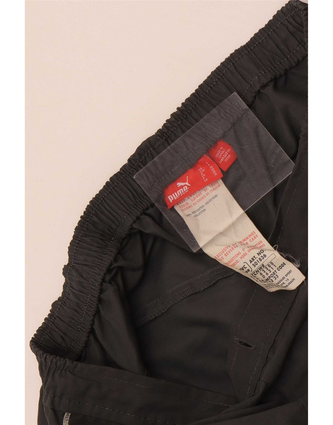 Puma Womens Tracksuit Trousers UK 10 Small Grey Polyester