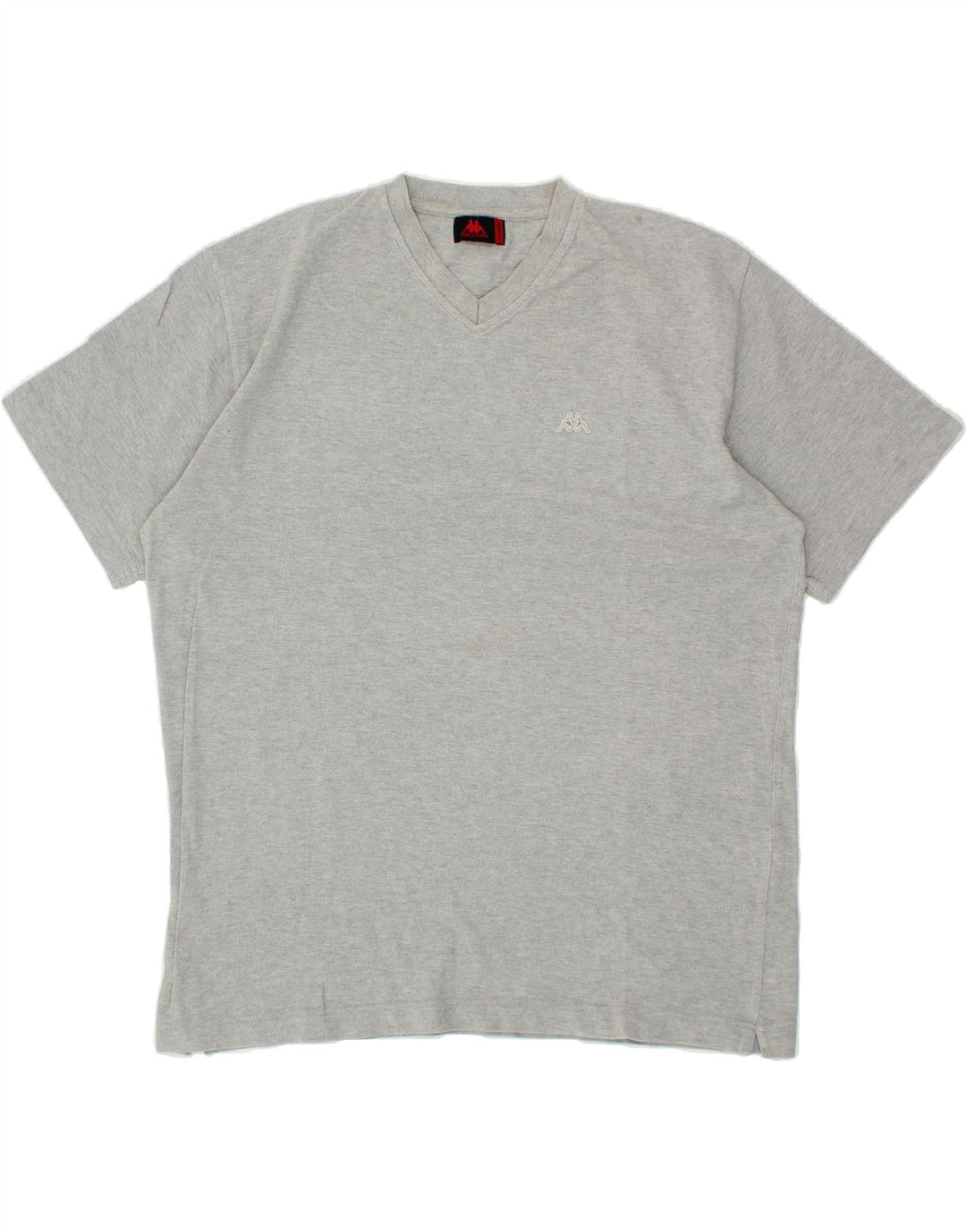 KAPPA Mens T-Shirt Top XL Grey Cotton Vintage Kappa and Second-Hand Kappa from Messina Hembry 