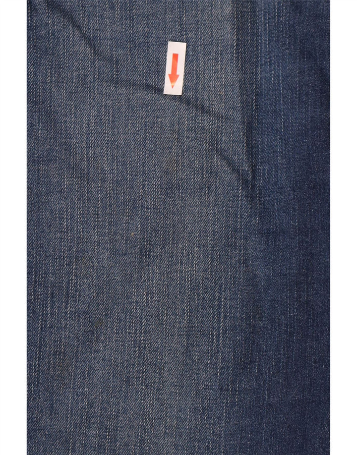 Armani Womens Bootcut Jeans W31 L31 Blue Cotton
